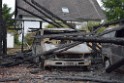 Schwerer Brand in Einfamilien Haus Roesrath Rambruecken P141